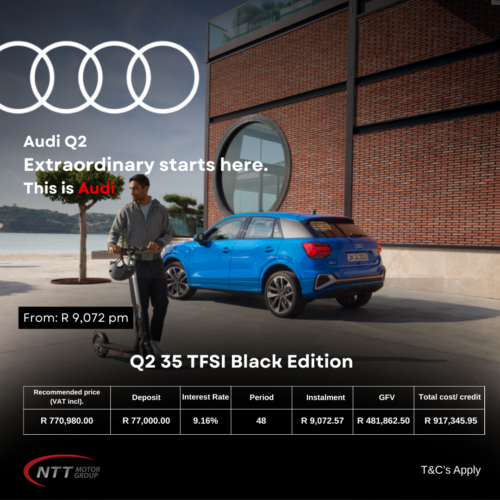 Q2 35 TFSI Black Edition image from NTT Audi