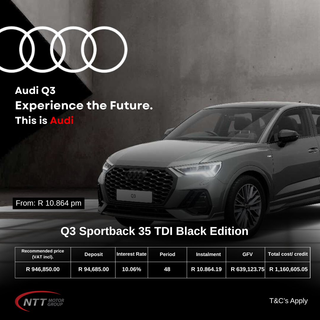 Q3 Sportback 35 TDI Black Edition image from NTT Audi