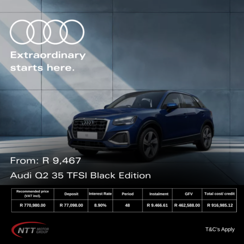 Audi Q2 35 TFSI Black Edition image from NTT Audi