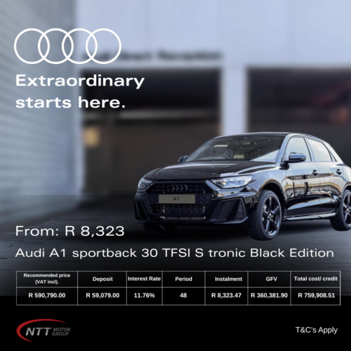 Audi A1 sportback 30 TFSI S tronic Black Edition image from NTT Audi