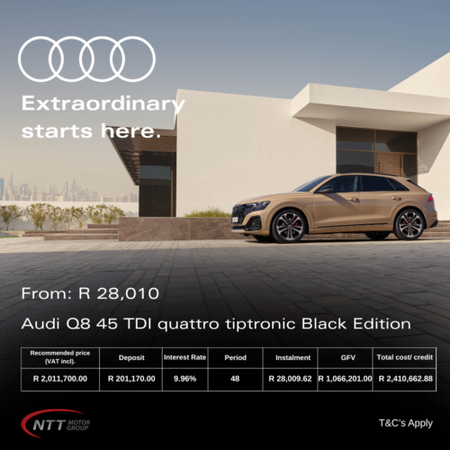 Audi Q8 45 TDI quattro tiptronic Black Edition image from NTT Audi