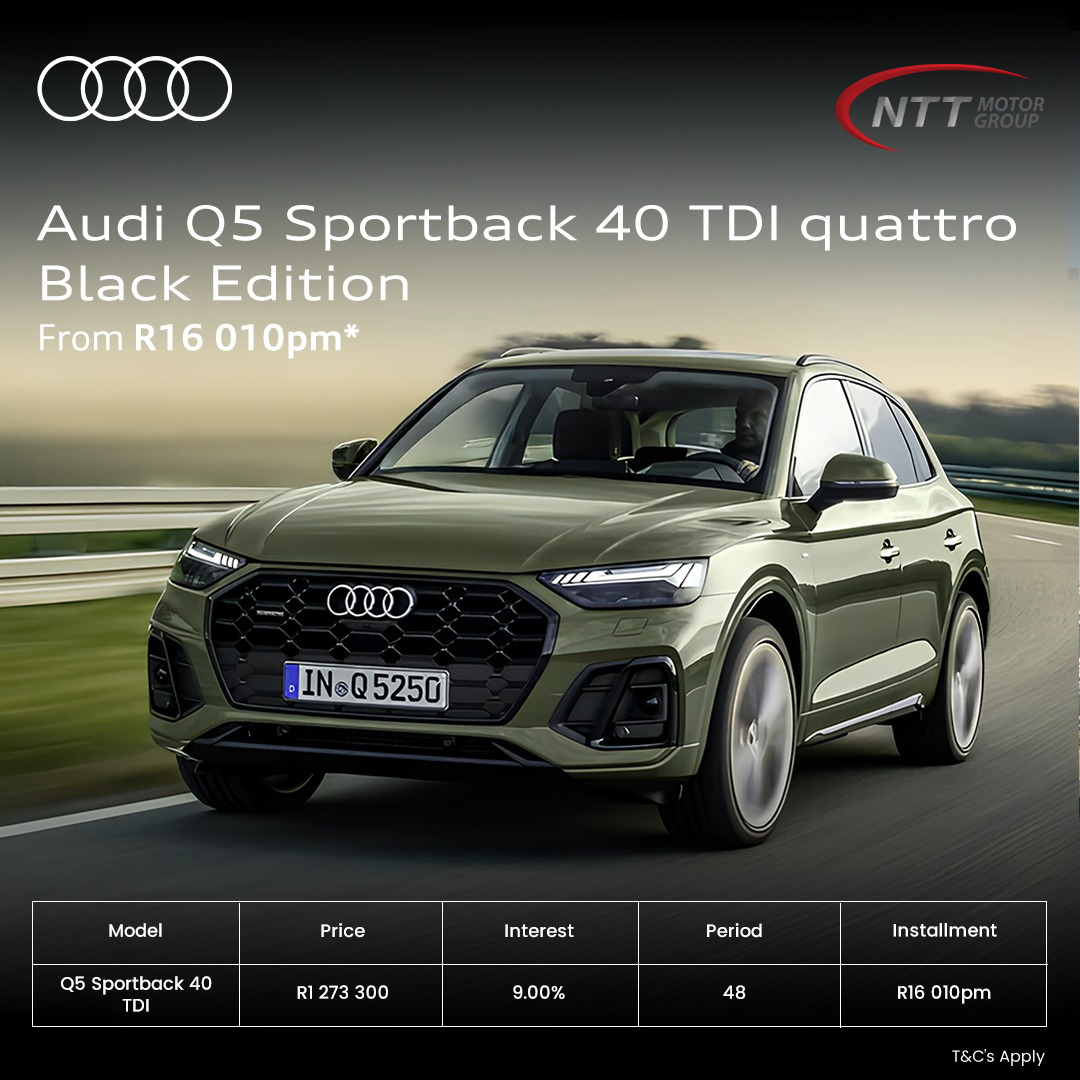 Audi Q5 Sportback 40 TDI quattro Black Edition image from NTT Audi