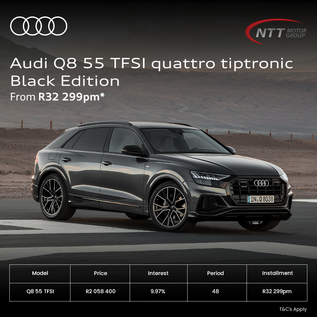 Audi Q8 55 TFSI quattro tiptronic Black Edition Special Offer