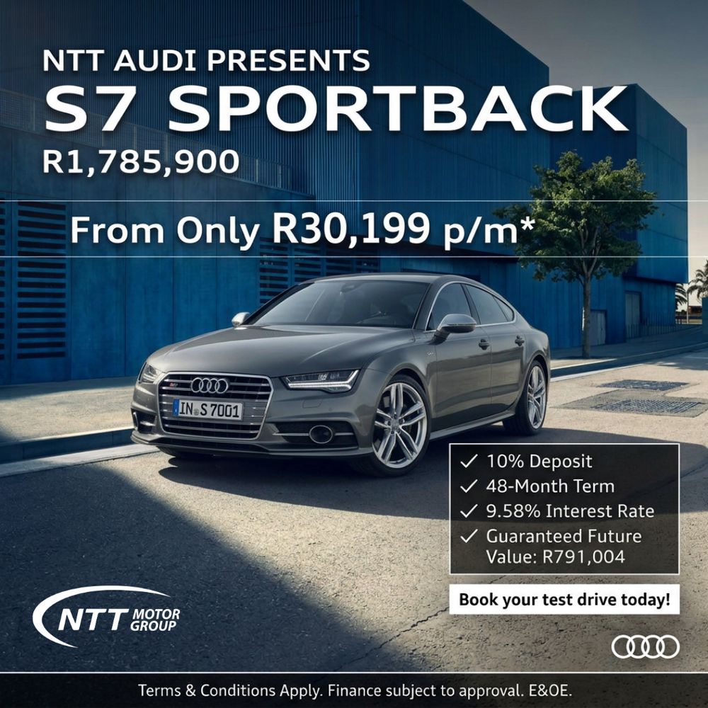Audi S7 Sportback Special Offer